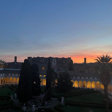 Camera X2 Con Splendida Vista Sulle Terme Di Diocleziano E Sul Chiostro Di Michelangelo Rzym Zewnętrze zdjęcie